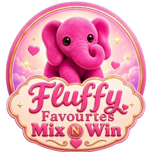 Fluffy Favourites Mix N Win logo